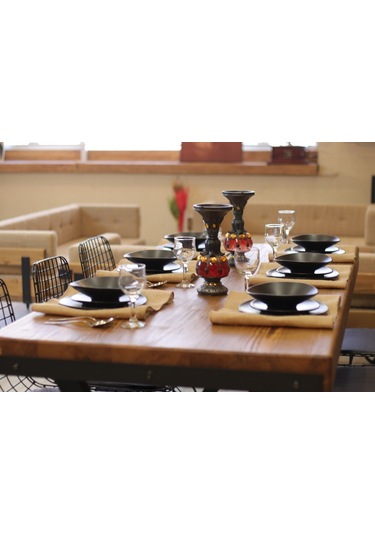 Ntconcept Ntconcept Masif Ağaç Mutfak Yemek Masası Takımı (437823311)