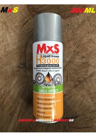 Mxs Sıvı Gres Yağı 200 ML