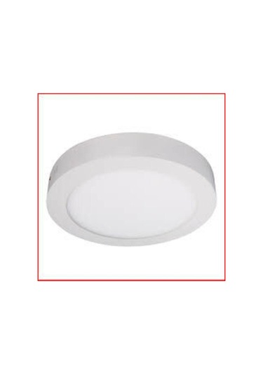 18w Yuvarlak Beyaz Işık Sıvaüstü Slim Panel Tavan Aydınlatma Armatürü 18w Diğer