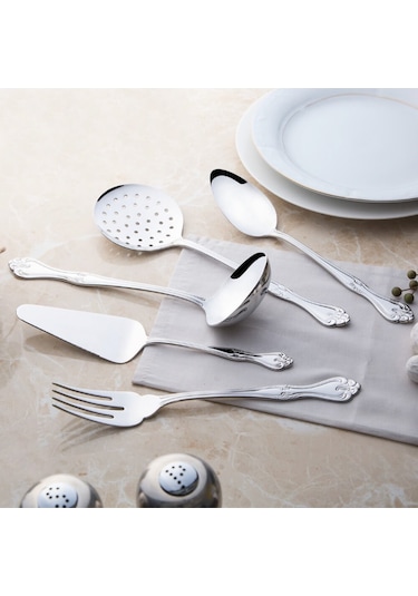 Nehir Lalezar Sade 5  Parça Servis Takımı