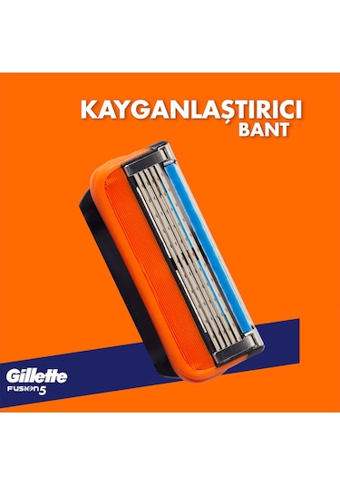 Gillette Fusion5 4'lü Yedek Tıraş Bıçağı