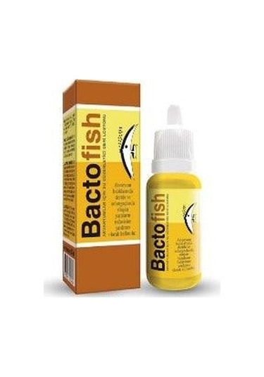 Bactofish Akvaryum Balık Deri Solungaç Yarası Deri Losyonu 30Ml