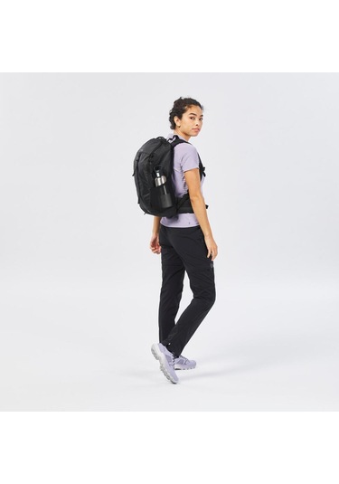 Quechua Outdoor Sırt Çantası - 20 L - Siyah - Mh100 Gri