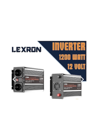 Lexron 1200w 12 Volt Modifiye Sinüs İnverter Lexron