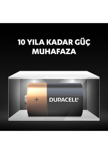 Duracell LR20/MN1300 1.5V Alkalin Büyük Boy D Pil 2'li