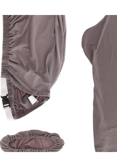 Suntek Oyuncu Koltuğu Kılıfları Yumuşak Kolçaklı Gri