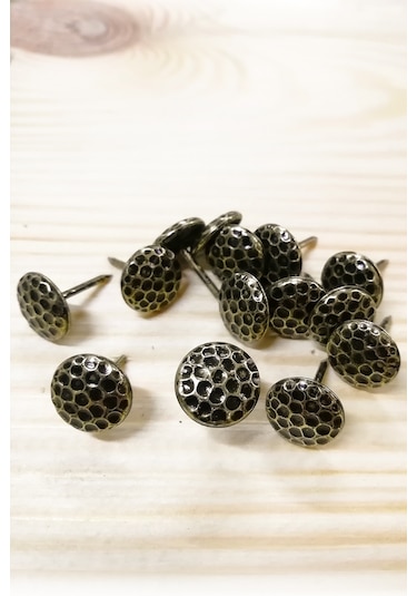 200 Adet 11 mm Petek Kabara Raptiye Hobi Çivisi Koltuk Çanta Tasarım Aksesuar Süsü