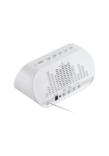 Homyl Hıfı Hoparlör Fm Çift Usb Bağlantı Noktalı Beyaz