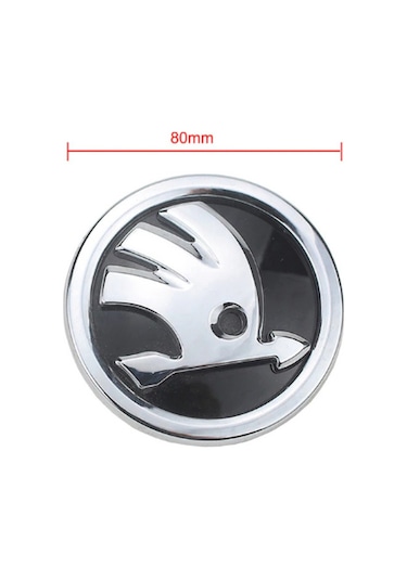 Dk Tuning Skoda Bagaj 8cm Yeni Nesil Logo Amblem