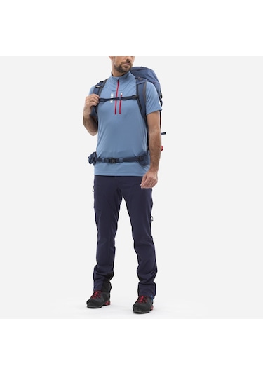 Millet Kamet Tişört Z Erkek Mıv10455 Qk.999 Mavi