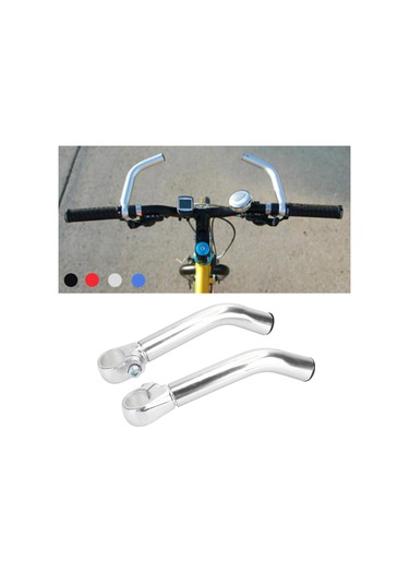 Suntek Yol Dağ Bisikleti Bisiklet Alaşımı Aero Dinlenme Kolu Gümüş