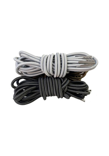 Suntek 4x Gravity Sandalye Kordonları Premium Elastik Siyah Siyah