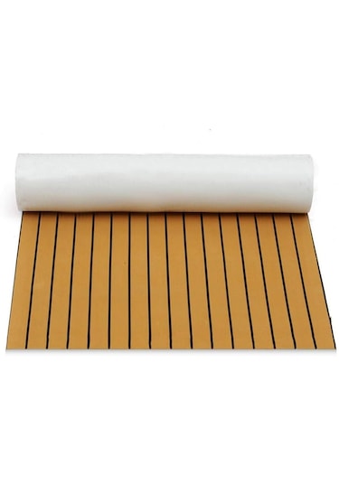 Suni Teak Zemin Kaplama Decking Sheet 120x240 Cm Altın