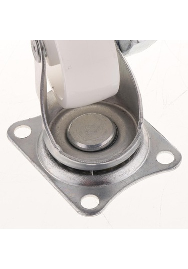 Suntek 1 Paket 1.5 "döner Teker Naylon Tekerlek Üst Plaka