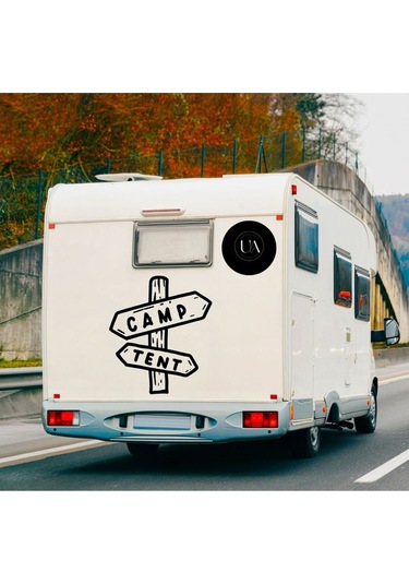 Karavan Sticker Yön Sticker 30x50