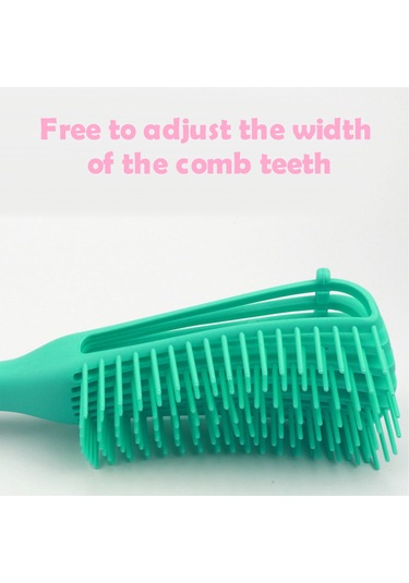 Lemestar Saç Dökülmesini Engelleyen, Kuru/ıslak Saçta Kullanılan, Scalp Masajı Veren Abs Materyalli Çok Renkli Dökülme Önleyici Fırça