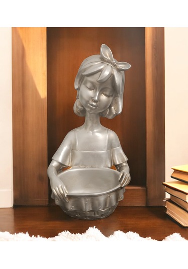 Kırılmaz Polyester,sepetli Kız Biblosu