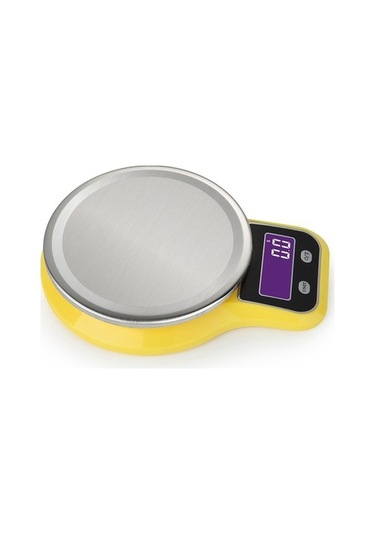 Ulzyvf Çelik Nh Sarı Mutfak Terazisi Createtech Terazisi Terazisi Paslanmaz Mutfak Mini Gıda Elektronik Platform Sarı