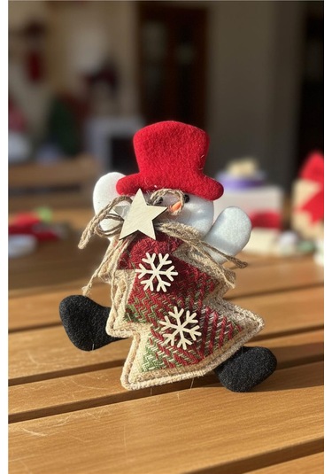 Yılbaşı Ağaç Süsleri Koleksiyonu- Kardan Adamlı Ağaç Süsü