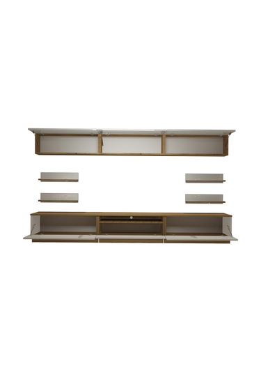 Decoraktiv Trendstyle 8y Mdf Tv Ünitesi Tv Sehpası Pera - Beyaz