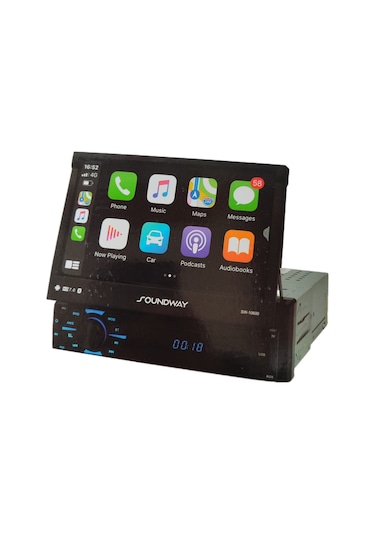 Soundway Sw10600 Android Double Teyp 4+64gb Usb/bt/ıps/gps/wifi/mirror Link/android 14.0/geri Görüş