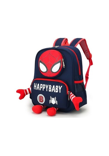 Naylon Çocuk Çantası Anaokulu Erkek Ve Dişi Bebek Sırt Çantası Gk8o4y Açık Mavi