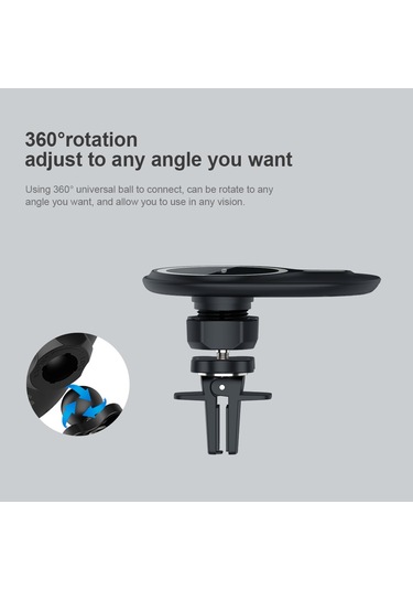 Nillkin Nkl01 Magroad Lite Manyetik Araç İçi Telefon Tutucu Siyah