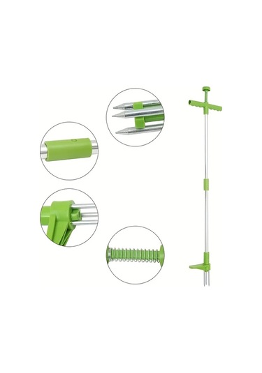 Dashanshop Dayanıklı Yabani Ot Çekici Sku Weeder Hafif Kompakt El Aleti