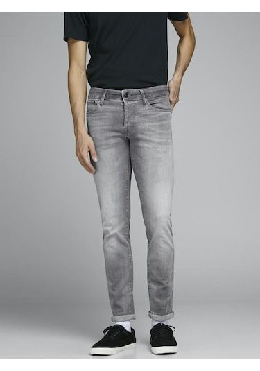 Jack & Jones Jack Jones Glenn Jj Icon Erkek Jean 12147024 Gri
