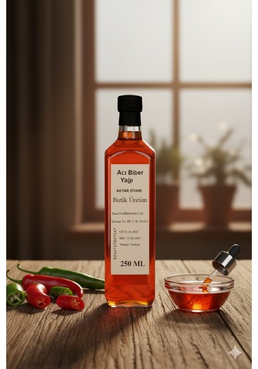 Acı Biber Yağı 250 Ml Aktar Diyarı Diğer