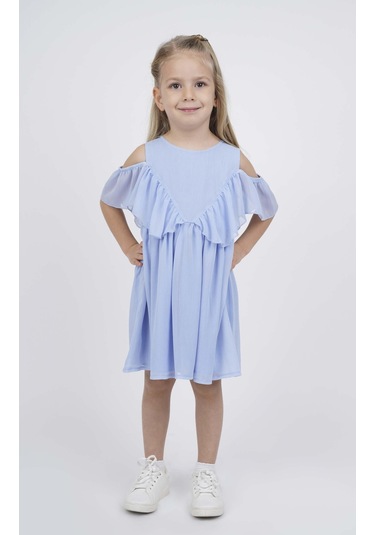 Bestkids Kız Çocuk Volanlı Elbise Bb22yk3720 001