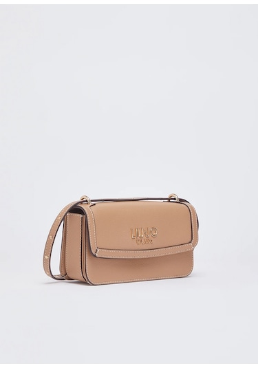 Liu.jo Aa6073e1012 Leather Kadın Omuz Çantası Bej