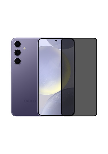 Safeus Tam Kaplayan Hayalet Parmak İzi Bırakmayan Safir Ekran Koruyucu Cam , Samsung S24 İle Uyumlu