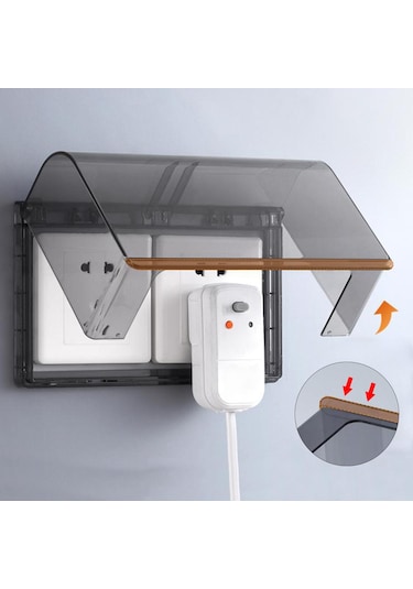 Suntek Su Geçirmez Priz Kapağı Elektrik Prizi Koruyucu İç