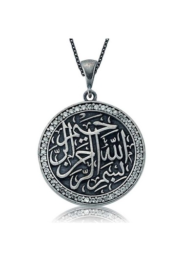 Gümüş Besmele-i Şerif Kadın Kolye