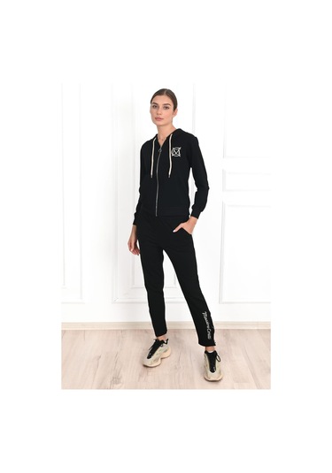 Koza Butik Kadın M Harf Baskılı Eşofman Takımı 3429-23 001