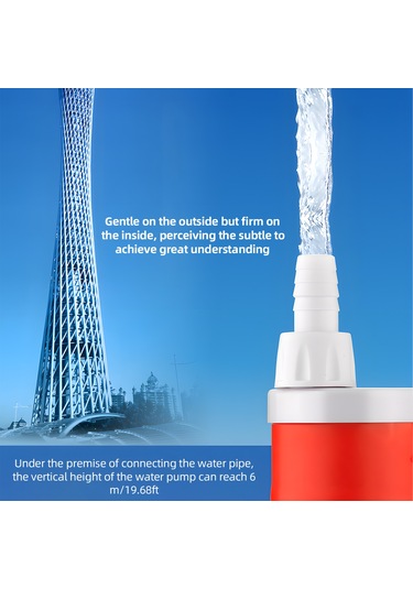 Singree Yüksek Basınçlı 20w Dalgıç Pompa - 700l/saat Akış, 6 Metre Yükseklik, Akvaryum & Havuz İçin