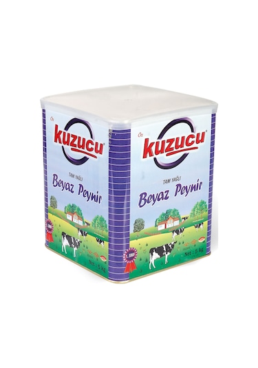 Kuzucu Tam Yağlı Taze Beyaz Peynir 5 KG