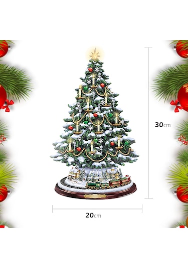 Geeksen Noel Eve Stickerleri - 30x20cm Kağıt Malzeme İle Noel Atmosphere Yaratıcı Dekoratif Etiketler 1 Adet Diğer