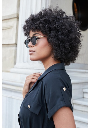 Kadın İpeksi Modal Kumaş Yakalı Düşük Omuzlu Apoletli Yan Cepli Kemerli Diz Altı Boy Uzun Elbise-siyah Siyah