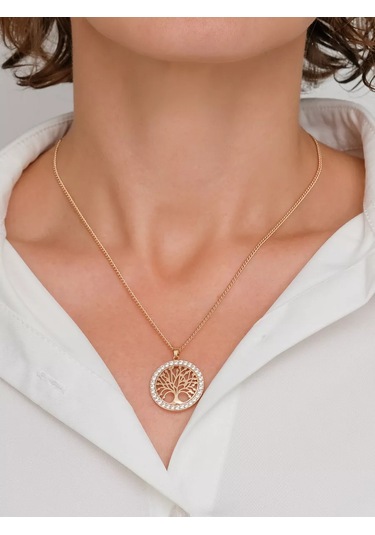 Xuping Kadın Boyun Kolyesi 175070770 Altın Rengi