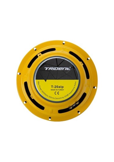 Trident T-20alp Mindrange 20 Cm 600w Sarı Oto Hoparlör