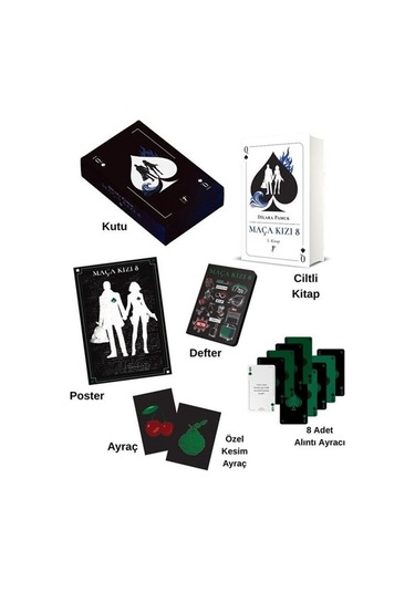 Maça Kızı 8 - 5. Kitap Kutulu / Dilara Pamuk