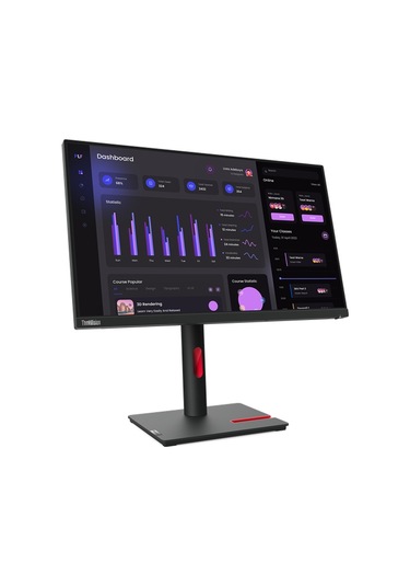 23.8 Lenovo T24i-30 63cfmatxtk Ips Fhd 4ms 60hz Hdmı+dp+vga Vesa Pivot