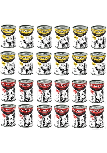 Prosport Karışık Köpek Konservesi 400x24'lü