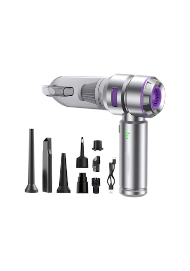 St-6659 Plus 16000 Bpa Çok Fonksiyonlu Kablosuz Yüksek Emiş Araç Ve Ev Temizlik El Süpürgesi