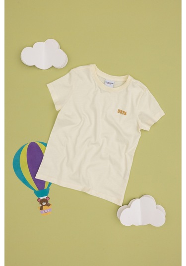 U.s. Polo Assn. Erkek Çocuk Tişört 50313932-vr256 İnci