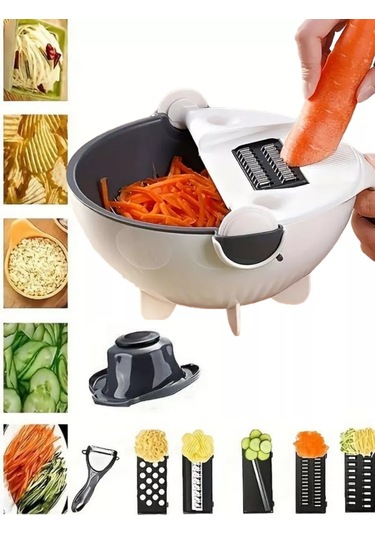 Tehdom Sebze Rende Mekanik Dilimleyici 176935237 Beyaz