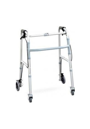 Comfort Tage Frenli Yürüteç 4 Tekerlekli Katlanır Walker Hasta Yürüteci A-1022 Walker