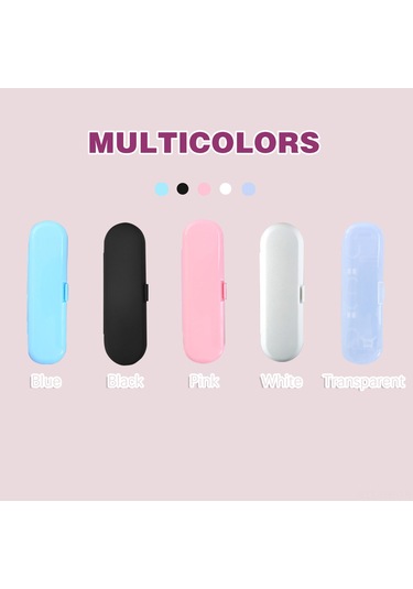 Hangfox Seyisway Taşınabilir Diş Fırçası Kutusu - Seyahat İçin Pratik Ve Hijyenik Çözüm, Mavi Renk Mavi